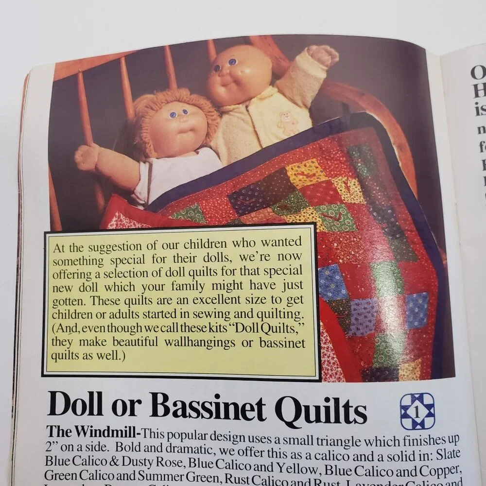 Hearthside Quilts Catalog Issue 19 Double Wedding Ring Vintage 1990s - Picture 5 of 13